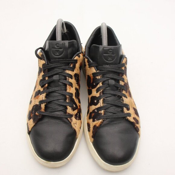 Cole Haan Grandpro Women's Size 9 B Leopard Black Tan Casual Sneakers W17749 - Picture 2 of 9